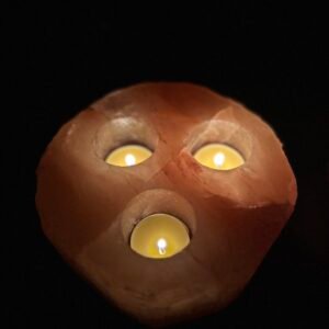 (#ITE003) Candle Holder Natural x 3