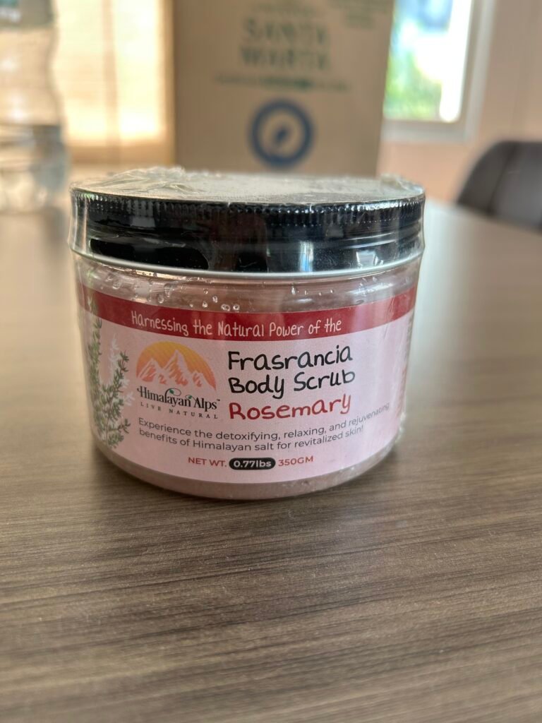 (#ITE016) Exfoliante de Romero para el cuerpo